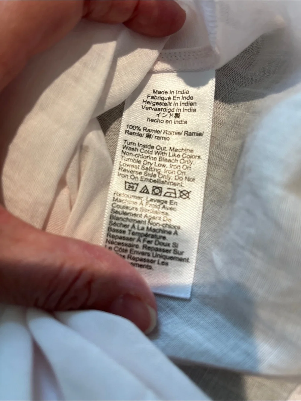 NEW! J. Crew Collection Light Pink beaded Button-Front Women’s Top ramie size 16